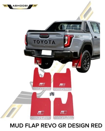 MUD FLAP REVO GR DESIGN RED