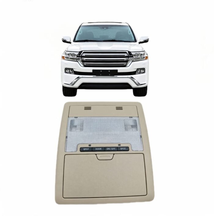 ROOF LIGHT BEIGE W/O BUTTON FOR LAND CRUISER LC200 ROOF LIGHT BEIGE W/O BUTTON FOR LAND CRUISER LC200